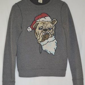 Abercrombie Kids Sweatshirt Christmas  Gray  XL